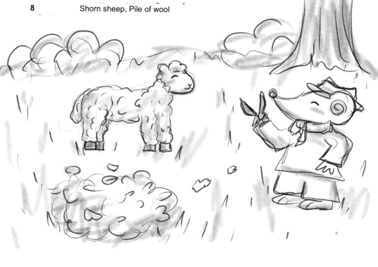B4_8 Shorn Sheep